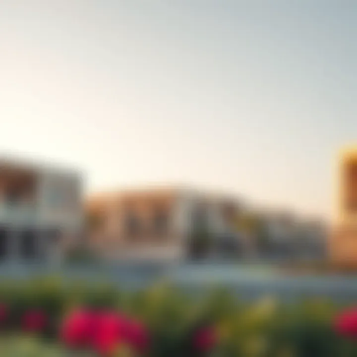 Modern Residential Developments in Al Dhafra Modern residential developments in Al Dhafra illustrating current market trends