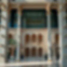 Architectural details of Al Yousuf Building