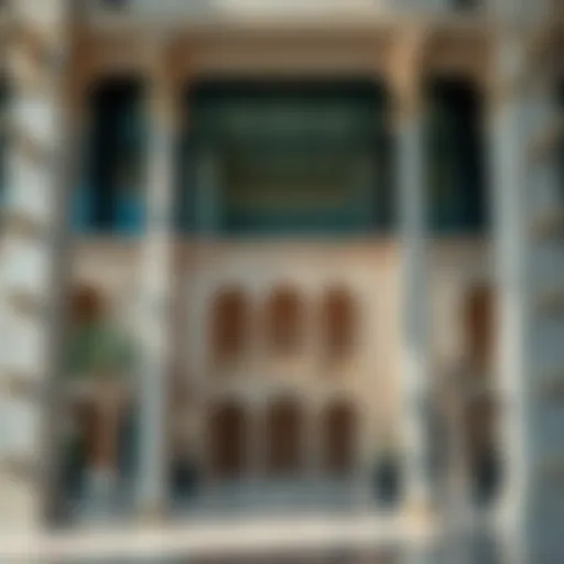 Architectural Features of Al Yousuf Building Architectural details of Al Yousuf Building