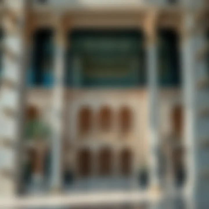 Architectural Features of Al Yousuf Building Architectural details of Al Yousuf Building