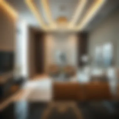 Interior Design of Al Yousuf Building Units Interior design of a unit in Al Yousuf Building