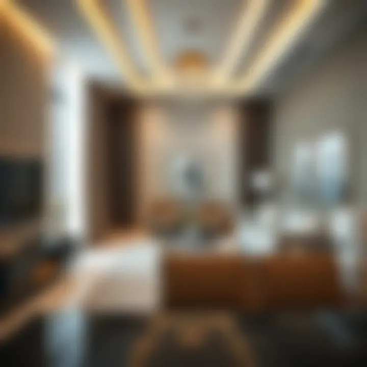 Interior Design of Al Yousuf Building Units Interior design of a unit in Al Yousuf Building