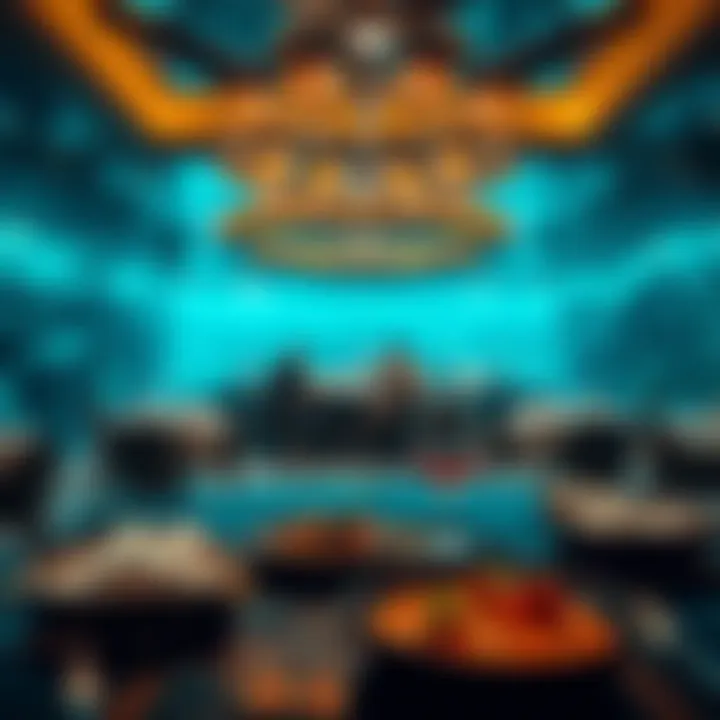 Gastronomic Wonders Beneath the Waves Exquisite dishes served in an underwater restaurant setting