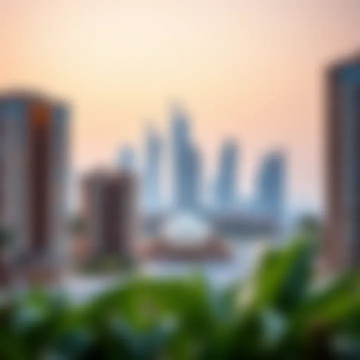 Stunning skyline view of Al Murqabāt highlighting modern architecture