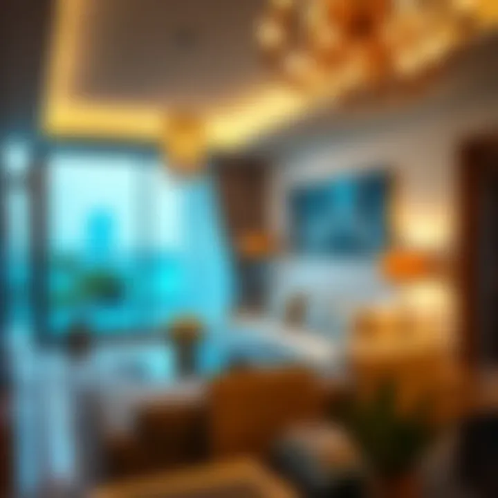 Stylish Interiors of Al Qusais Flats Interior of a stylish flat for rent in Al Qusais