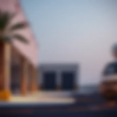 A modern warehouse structure in Ras Al Khor