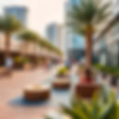 Community-Centric Innovations: Enhancing Dubai's Urban Experience A vibrant community space in a new Dubai development