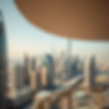 Dubai's Iconic Skyline: The Future of Urban Living A panoramic view of Dubai's skyline with modern architecture
