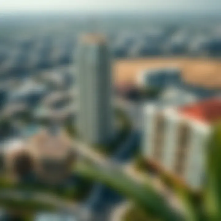 Ghalia Tower Neighborhood Overview Surrounding neighborhood of Jumeirah Village Circle