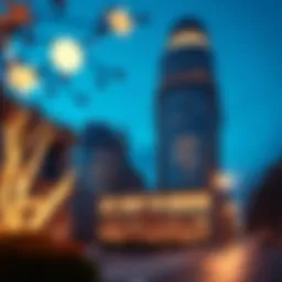 Stunning architectural design of Grosvenor House