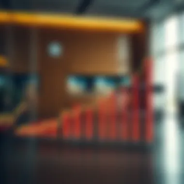 Rising Property Investment Trends A digital graph depicting rising property investment trends in Dubai.