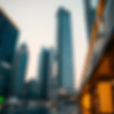 Latifa Tower Architectural Marvel Luxurious view of Latifa Tower showcasing modern architecture