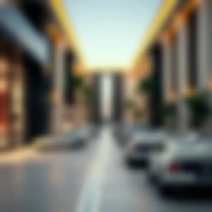 Luxury Living in Dubai Luxury properties in Dubai showcasing urban lifestyle