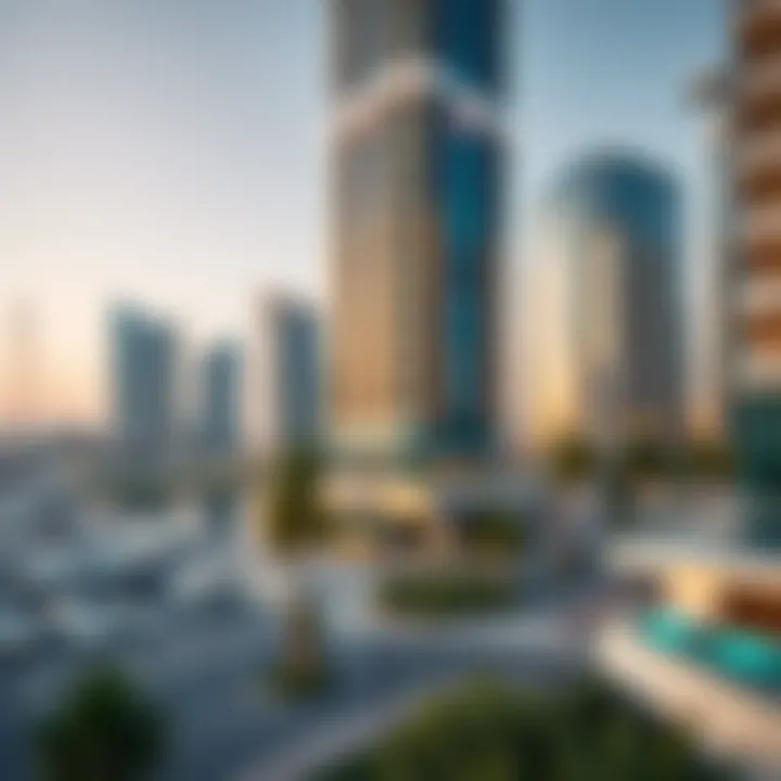 Community Insights: Surroundings of Marina 23 View of the vibrant community surrounding Marina 23 Tower