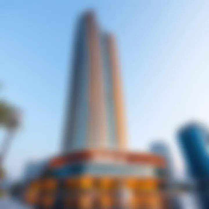 Architectural Marvel: Marina 23 Tower Stunning exterior view of Marina 23 Tower showcasing its architectural design