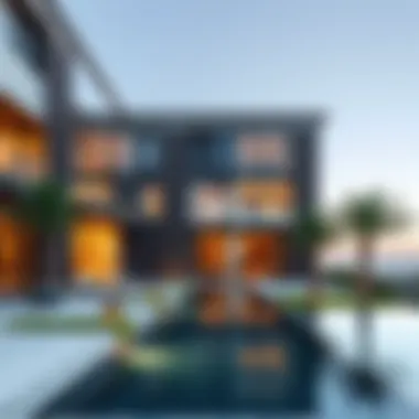Stunning Architecture of Murano Residence Architectural view of Murano Residence