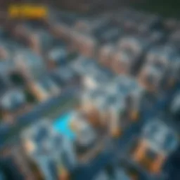 Aerial view of Dubai showcasing Al Etqan Real Estate projects
