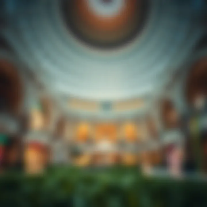 Architectural Features of Dubai Islamic Unit Mall Architectural design of Dubai Islamic Unit Mall