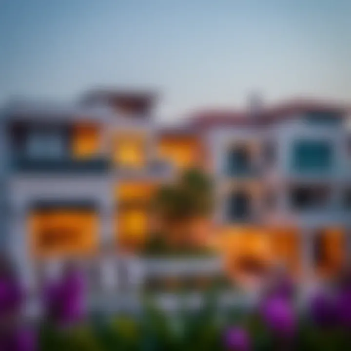 Diverse property types in Dubai including villas and townhouses