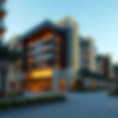 Architectural Elegance of Oxford Residence 2 Architectural marvel of Oxford Residence 2 showcasing modern elegance