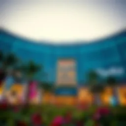 Exterior view of Paul Nakheel Mall showcasing its architectural brilliance