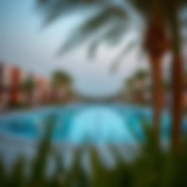 Community Amenities at Azizi Riviera Community amenities available at Azizi Riviera including parks and pools