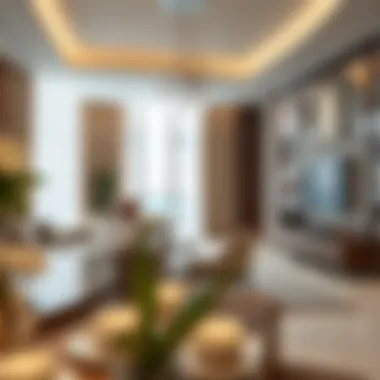 Luxurious Interior Design at Azizi Riviera Interior design of a luxurious apartment at Azizi Riviera