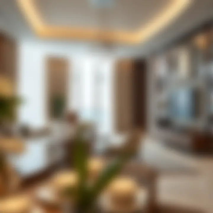 Luxurious Interior Design at Azizi Riviera Interior design of a luxurious apartment at Azizi Riviera