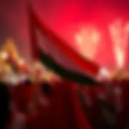 Celebration of National Day in the UAE