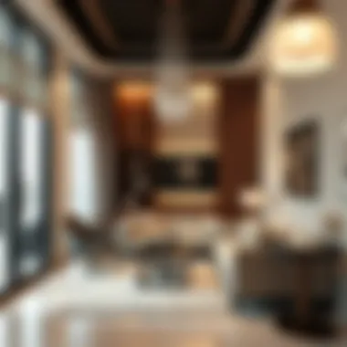 Space Efficiency in Rashidiya Partition Rooms Interior layout of a Rashidiya partition room emphasizing space efficiency