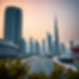 Stunning Dubai skyline showcasing real estate developments