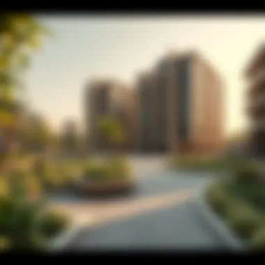 Sustainable Living in Urban Settings Green landscapes integrated into urban environments