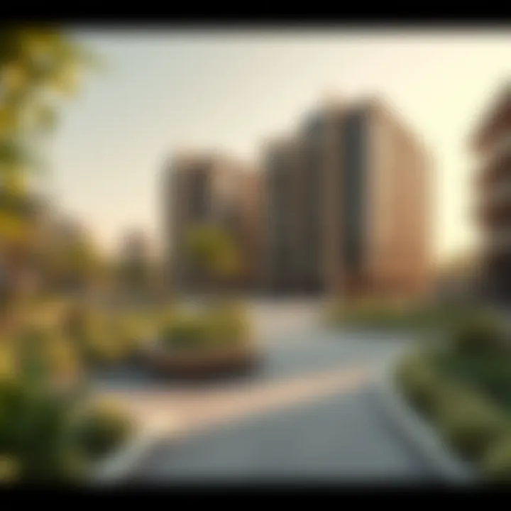 Sustainable Living in Urban Settings Green landscapes integrated into urban environments