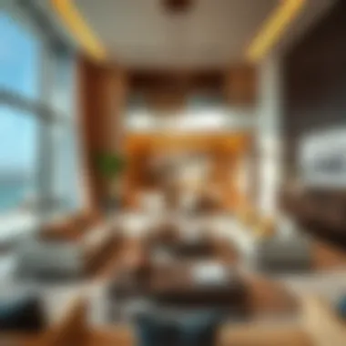 Luxurious Living Spaces in Soho Palm Dubai Luxurious interiors showcasing lifestyle at Soho Palm Dubai