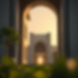 Stunning view of Studio Al Khail Gate architecture