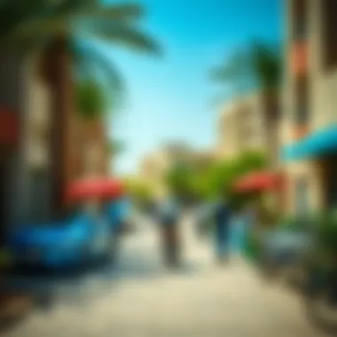 Vibrant community atmosphere in Studio Al Khail Gate