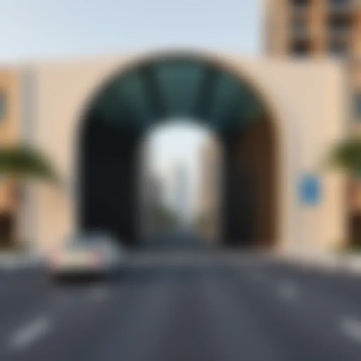 Transportation accessibility around Studio Al Khail Gate
