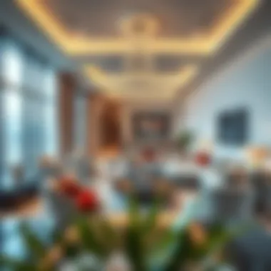 Interior Design of The Point Dubai Luxurious interior design of a residential unit at The Point Dubai