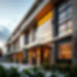 Architectural Marvel of The Dorchester Collection Stunning exterior view of The Residences of The Dorchester Collection, showcasing modern architecture