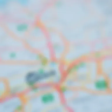 Map of Al Satwa Area in Dubai A detailed map highlighting Al Satwa in Dubai