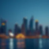 Stunning skyline view of Business Bay showcasing modern architecture