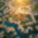 Aerial View of Mira Community Aerial view of Mira community showcasing its layout and surroundings