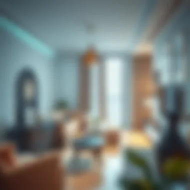 Luxurious Interior of Hotel Apartment Luxurious interior of a hotel apartment with contemporary furnishings