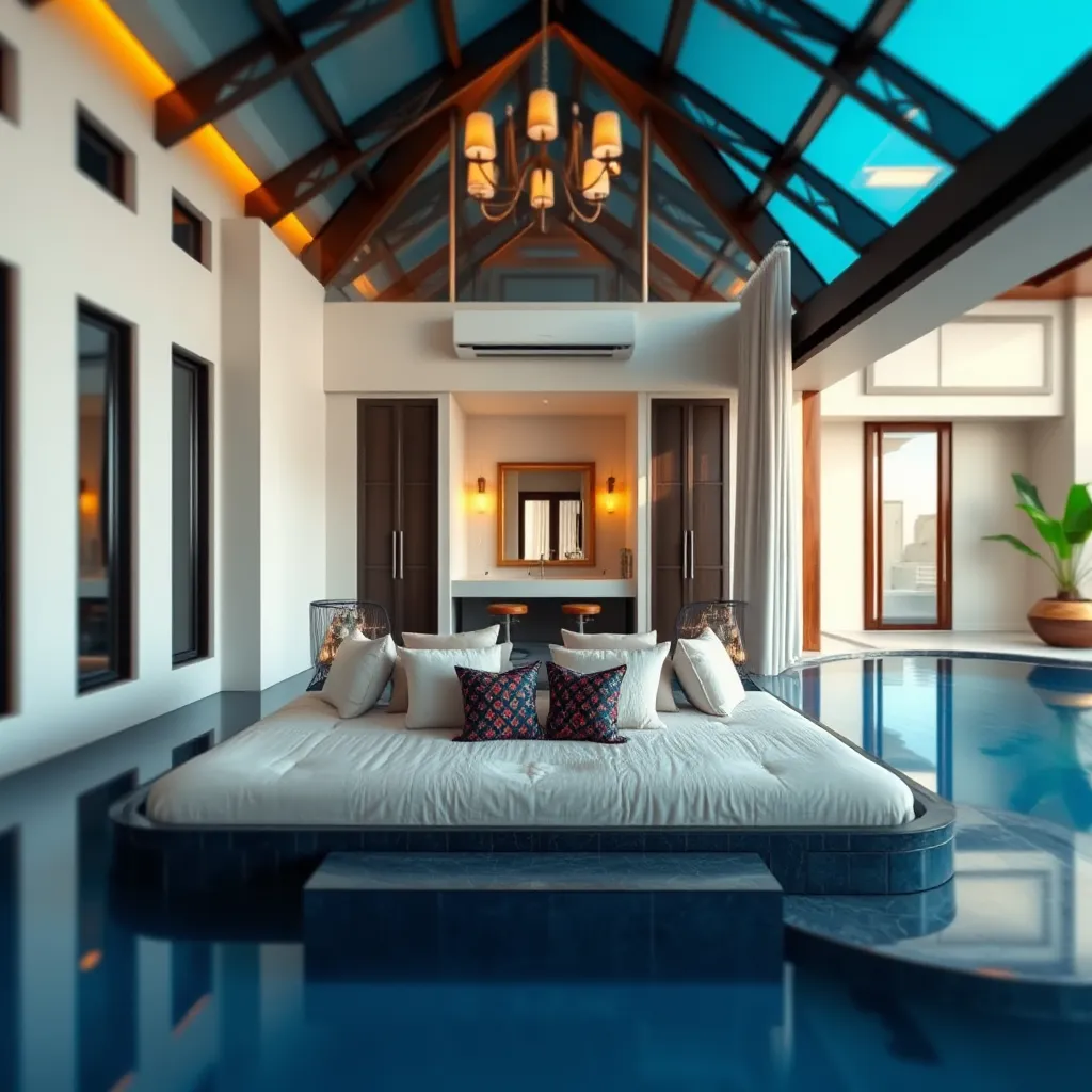 Photo inspiration: Luxury Apartment Living With Private Pool Reference: Private Pool Bedrooms In Dubai A Guide To Luxury Living